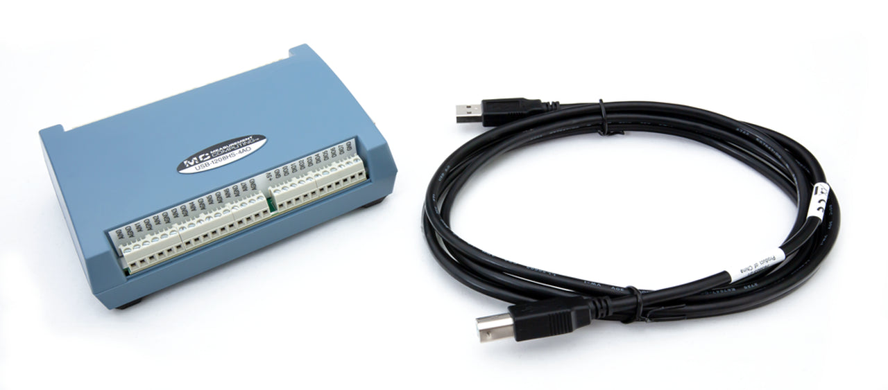 MCC USB-1208HS-4AO: High-Speed USB DAQ Device