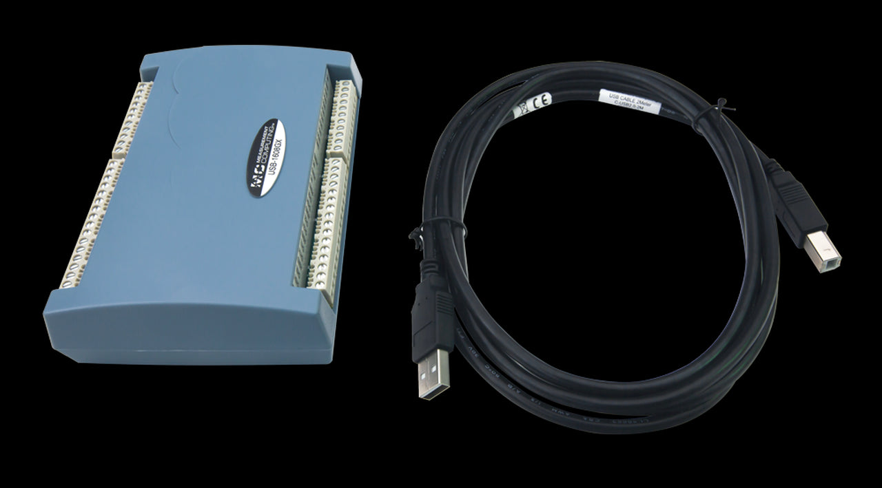 MCC USB-1608GX 16-bit, 500 kS/s High-Speed Multifunction USB DAQ Device