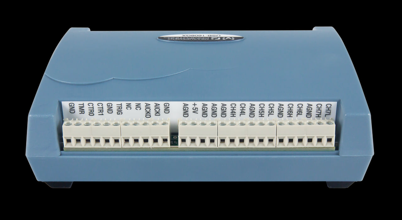 MCC USB-1608GX 16-bit, 500 kS/s High-Speed Multifunction USB DAQ Device
