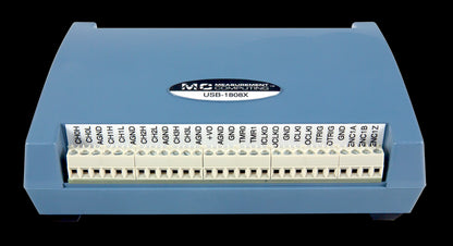 MCC USB-1808X: High-Speed, High-Precision, Simultaneous USB DAQ Device