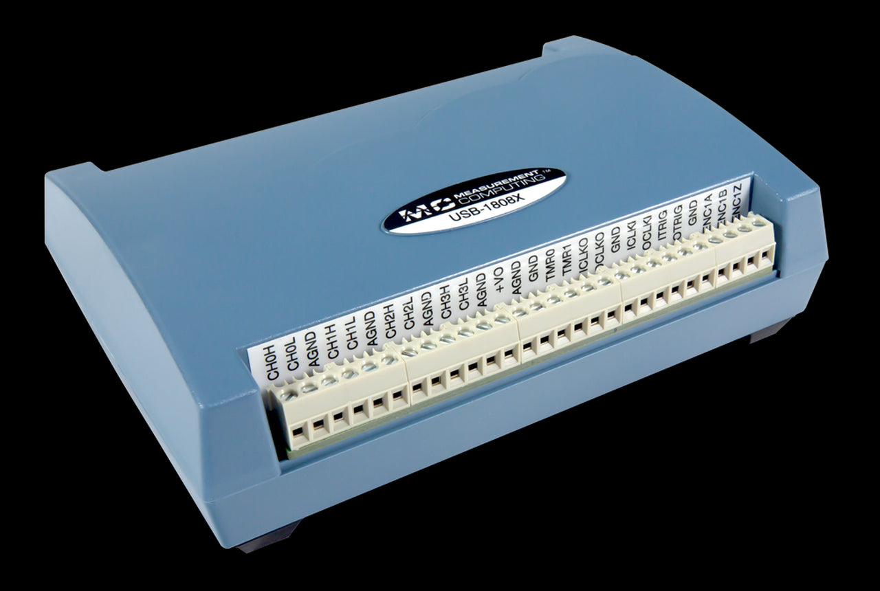 MCC USB-1808X: High-Speed, High-Precision, Simultaneous USB DAQ Device