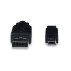 USB A to Mini-B Cable