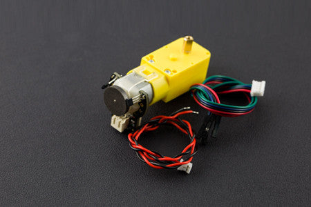 TT Motor with Encoder (6V 160RPM 120:1)