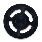 Wheel Kit (D-slot Pair): ABS Injection Molded Wheels Comaptible with Digilent Motor Mounts