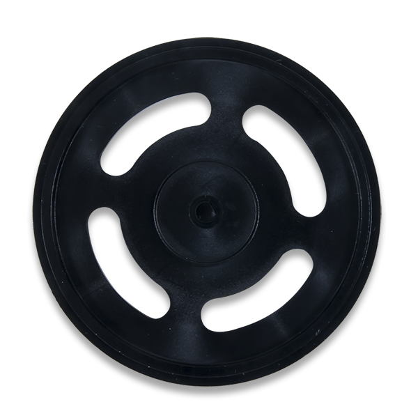 Wheel Kit (D-slot Pair): ABS Injection Molded Wheels Comaptible with Digilent Motor Mounts