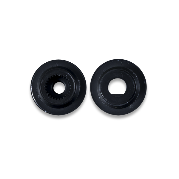 Wheel Kit (D-slot Pair): ABS Injection Molded Wheels Comaptible with Digilent Motor Mounts