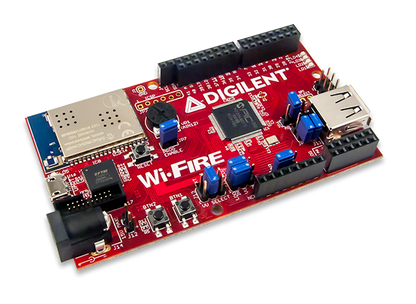 Wi-FIRE: WiFi Enabled PIC32MZ Microcontroller Board