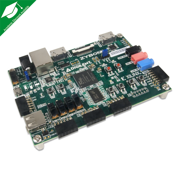 Zybo Z7-20 with SDSoC Voucher: Zynq-7000 ARM/FPGA SoC Development Board
