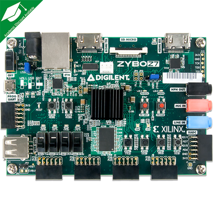 Zybo Z7-20 with SDSoC Voucher: Zynq-7000 ARM/FPGA SoC Development Board