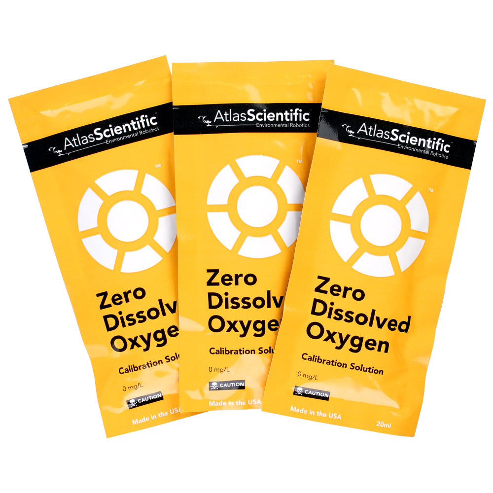 Atlas Scientific Zero Dissolved Oxygen Calibration Set (3 pouches)