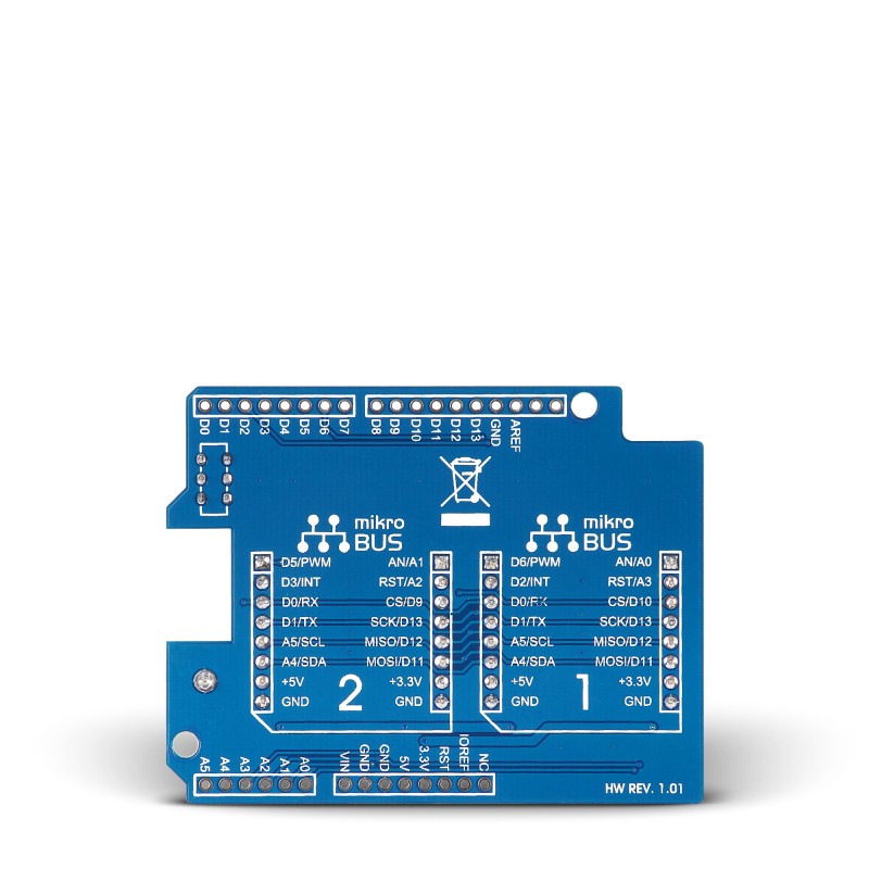 Arduino UNO click shield