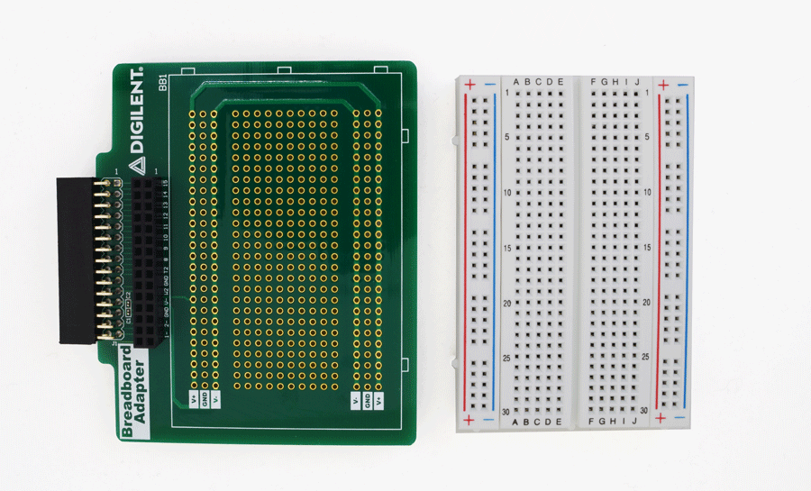 Breadboard Adapter for Analog Discovery