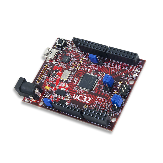 uC32: Arduino-programmable PIC32 Microcontroller Board