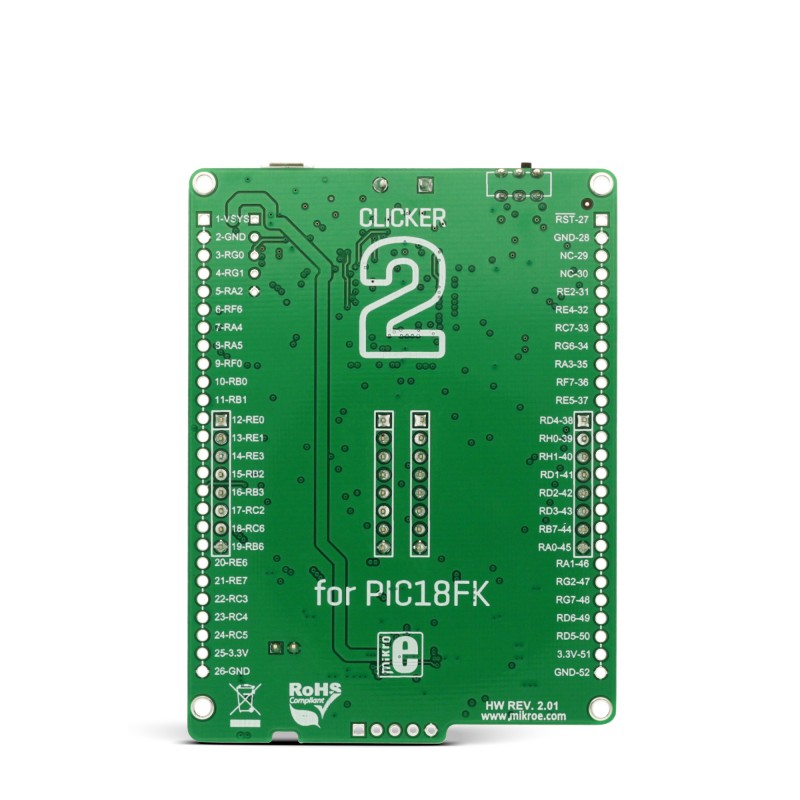 Clicker 2 for PIC18FK