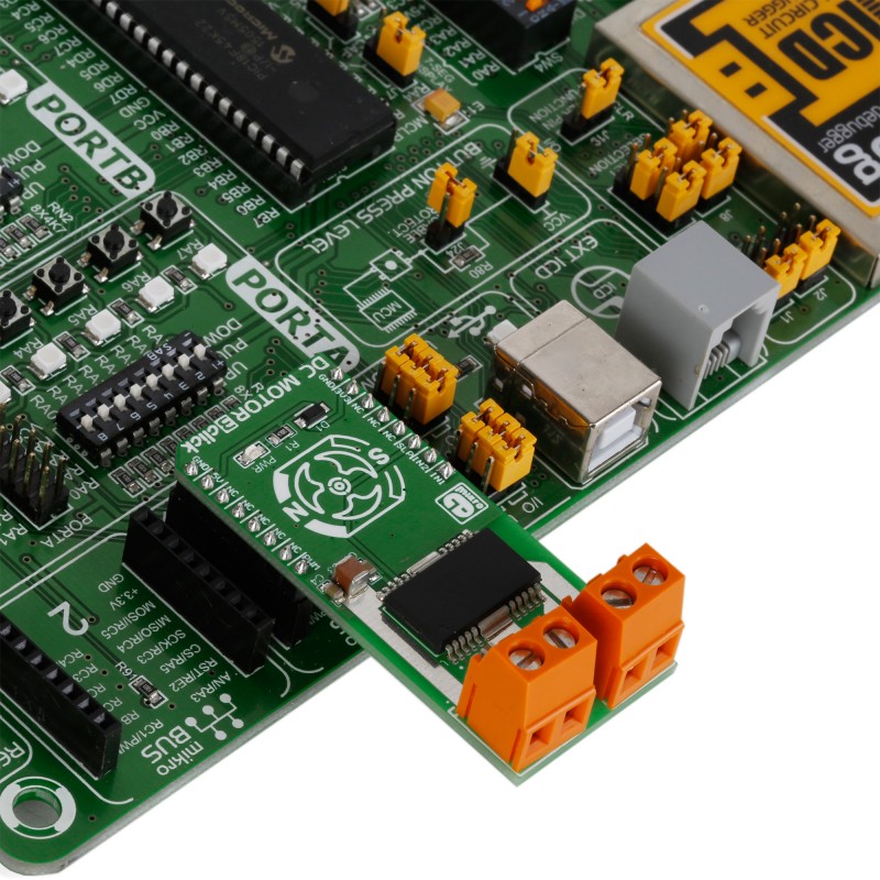 DC MOTOR 3 Click