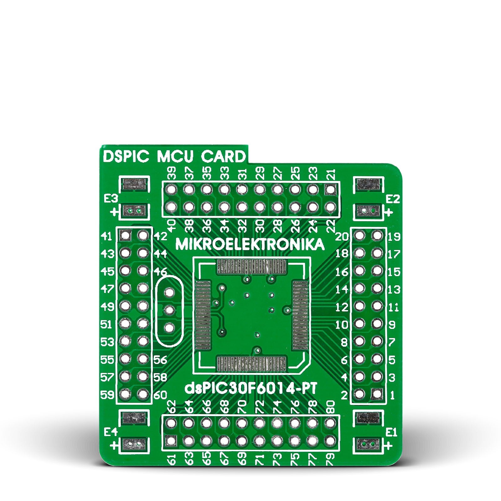 dsPICMCUcard2 empty PCB