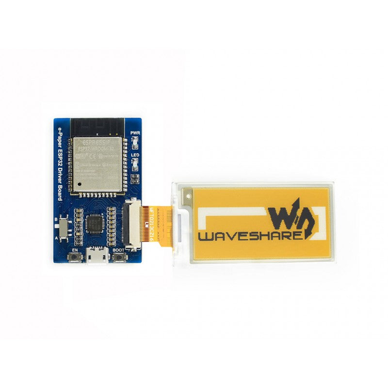 Universal e-Paper Raw Panel Driver Board, ESP32 WiFi / Bluetooth Wireless