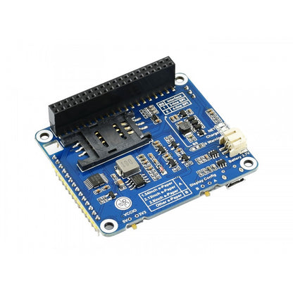 e-Paper IoT Driver HAT for Raspberry Pi, Supports NB-IoT/eMTC/GPRS