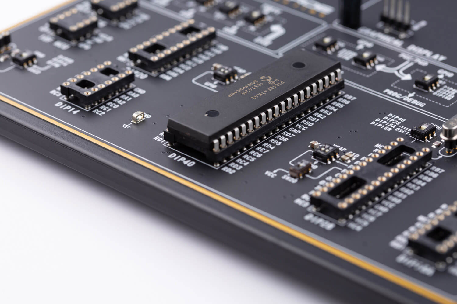 EasyPIC v8 logo development board for PIC microcontrollers