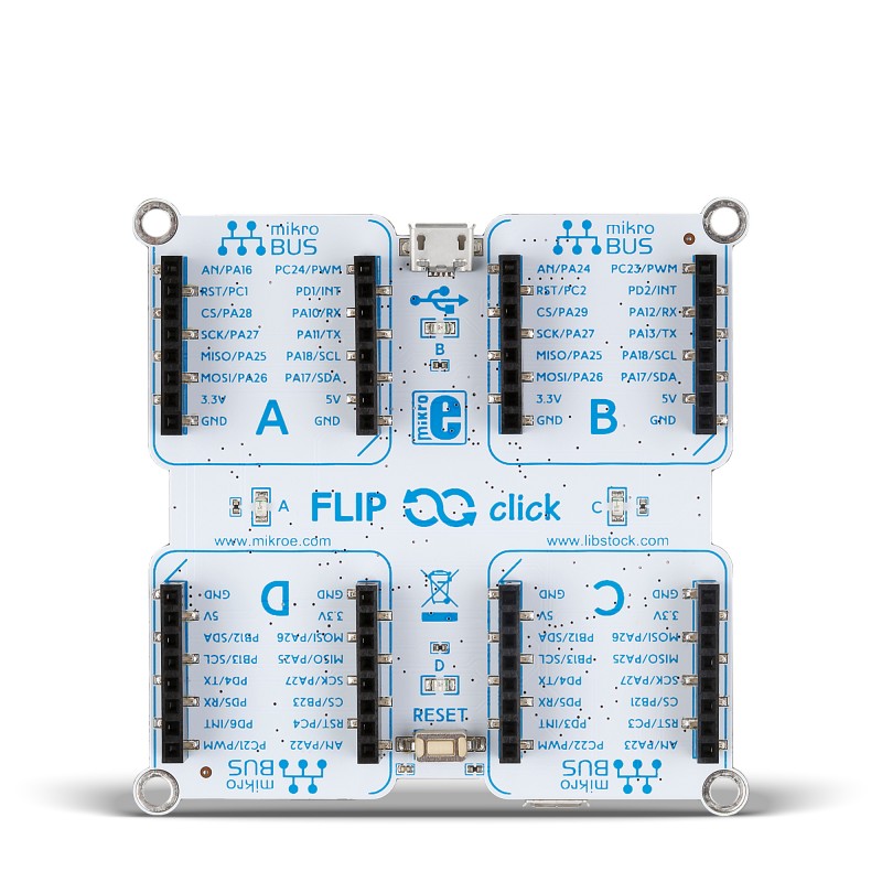 Flip&Click SAM3X Zerynth (Python)