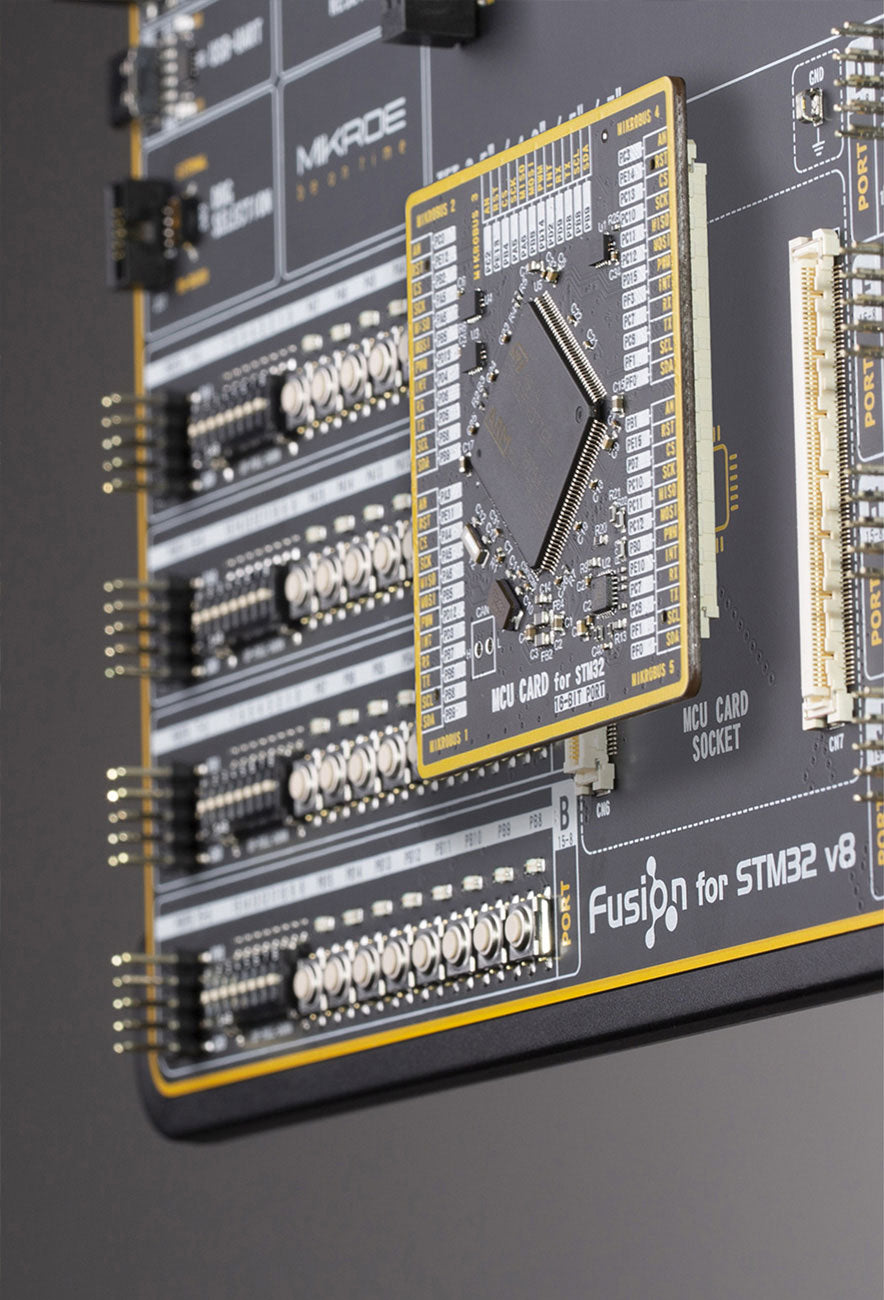 Fusion for STM32 v8 + MCU CARD for STM32 STM32F407ZG