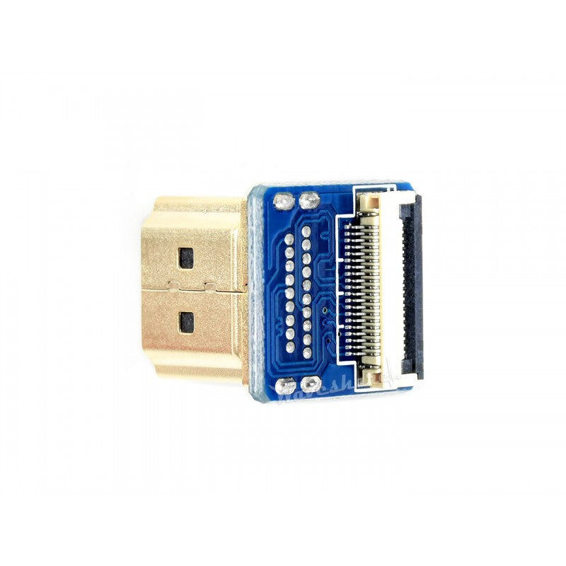 DIY HDMI Cable: Right-angle HDMI Plug Adapter