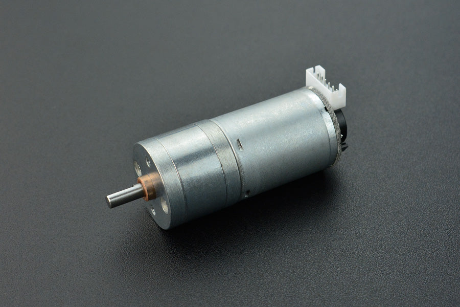 12V DC Motor 350RPM w/Encoder (12kg*cm)