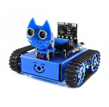 KitiBot Starter Tracked Robot Building Kit Based on BBC micro:bit