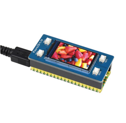 1.14inch LCD Display Module for Raspberry Pi Pico, 65K Colors, 240×135, SPI