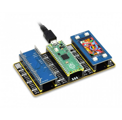 Raspberry Pi Pico Evaluation Kit (Type B), The Pico + Color LCD + IMU Sensor + GPIO Expander