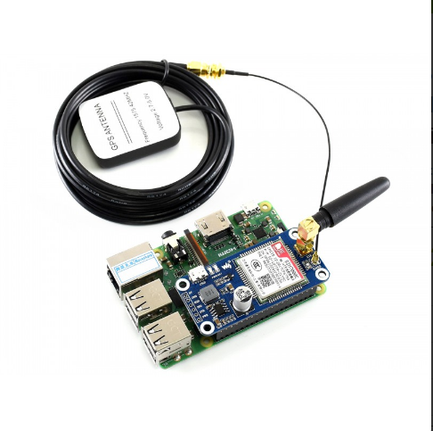 NB-IoT / eMTC / EDGE / GPRS / GNSS HAT for Raspberry Pi, for Asia-Pacific region