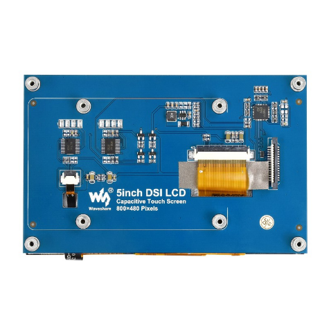 5inch Capacitive Touch Display for Raspberry Pi, DSI Interface, 800×480