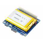 Li-polymer Battery HAT, 5V Output, Quick Charge