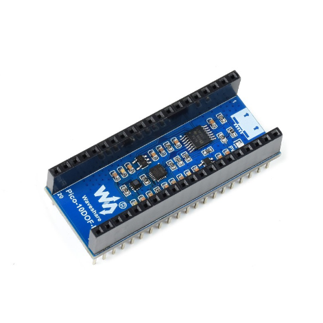 10-DOF IMU Sensor Module for Raspberry Pi Pico, Onboard ICM20948 and LPS22HB Chip