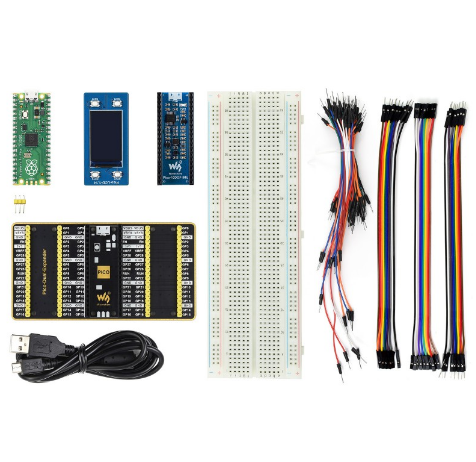 Raspberry Pi Pico Evaluation Kit (Type B), The Pico + Color LCD + IMU Sensor + GPIO Expander