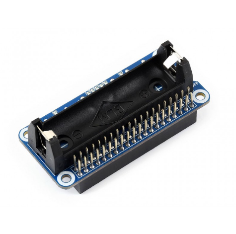 Li-ion Battery HAT for Raspberry Pi, 5V Output, Quick Charge