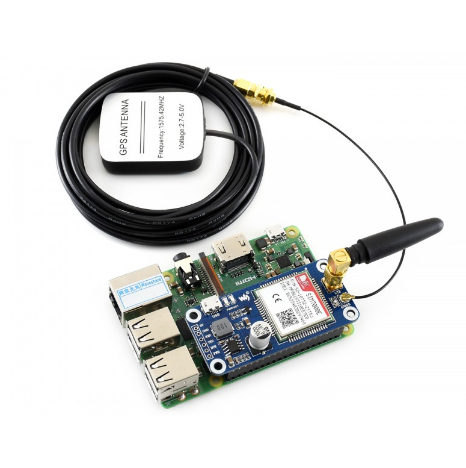 NB-IoT / eMTC / EDGE / GPRS / GNSS HAT for Raspberry Pi, for Europe, Africa, Australia, Southeast As