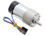 50:1 Metal Gearmotor 37Dx70L mm 24V with 64 CPR Encoder (Helical Pinion)