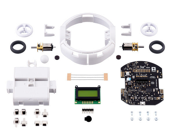 3pi+ 32U4 Robot Kit with 30:1 MP Motors (Standard Edition Kit)