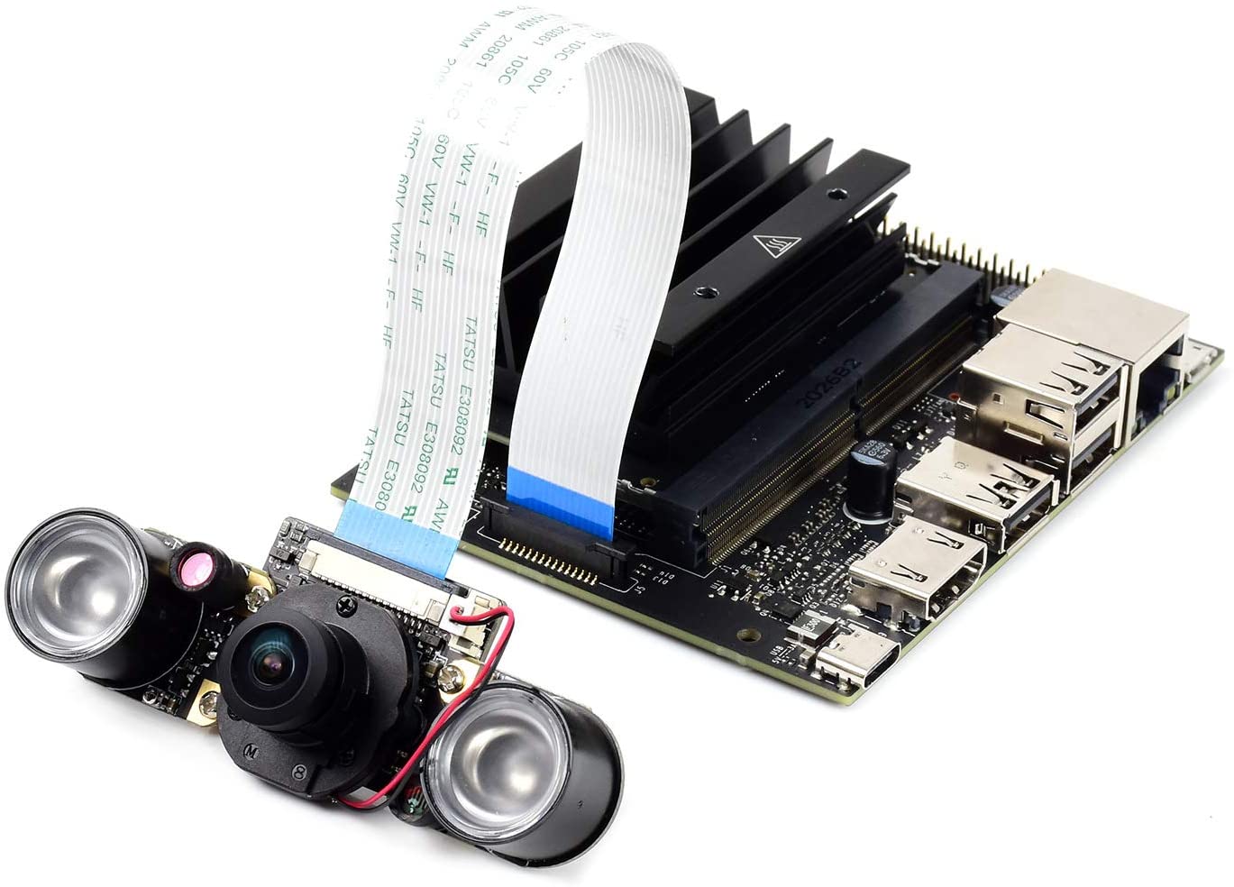 IMX219-160 8MP IR-CUT Camera, 162° FOV, IR-CUT Infrared, Applicable For Jetson Nano / Compute Module