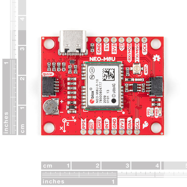 SparkFun GPS Dead Reckoning Breakout - NEO-M8U (Qwiic)