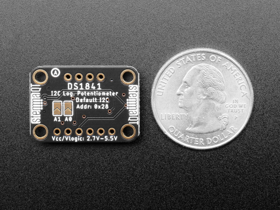 Adafruit DS1841 I2C Digital 10K Potentiometer Breakout - STEMMA QT / Qwiic