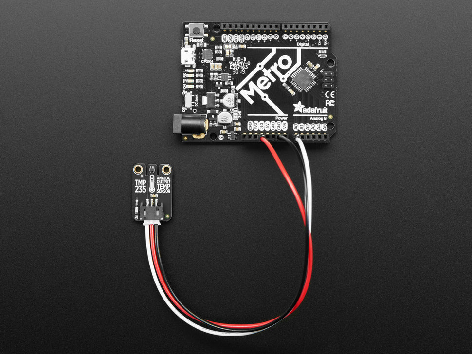 Adafruit TMP235 - Plug-and-Play STEMMA Analog Temperature Sensor - TMP235