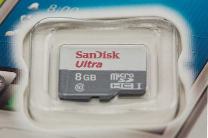 SD/MicroSD Memory Card (8 GB Class10 SDHC)