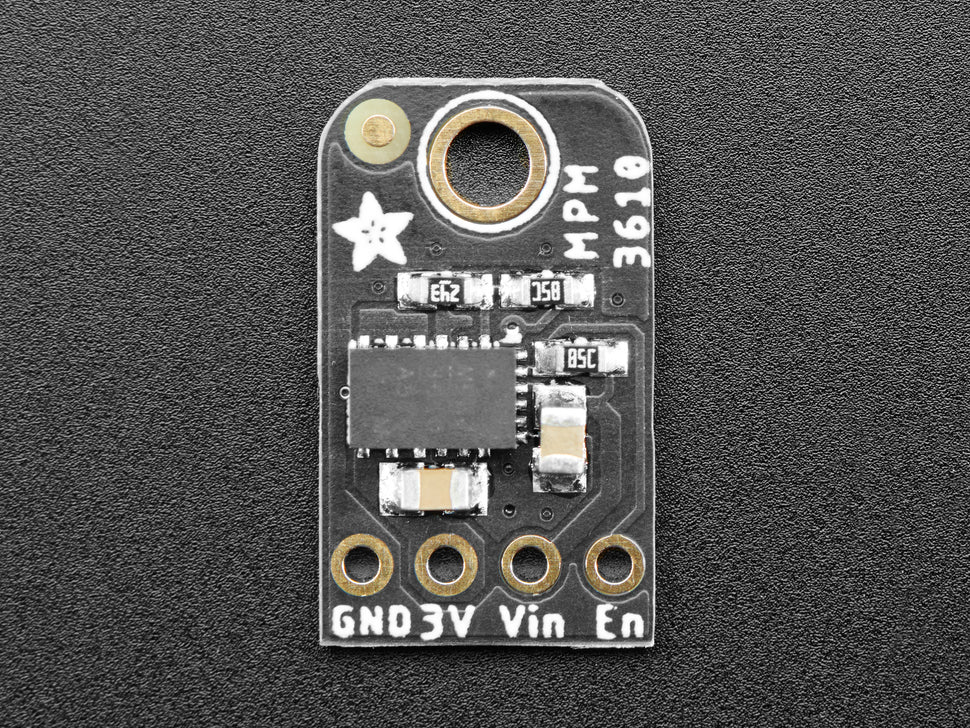 MPM3610 3.3V Buck Converter Breakout - 21V In 3.3V Out at 1.2A