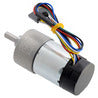 19:1 Metal Gearmotor 37Dx68L mm 24V with 64 CPR Encoder (Helical Pinion)