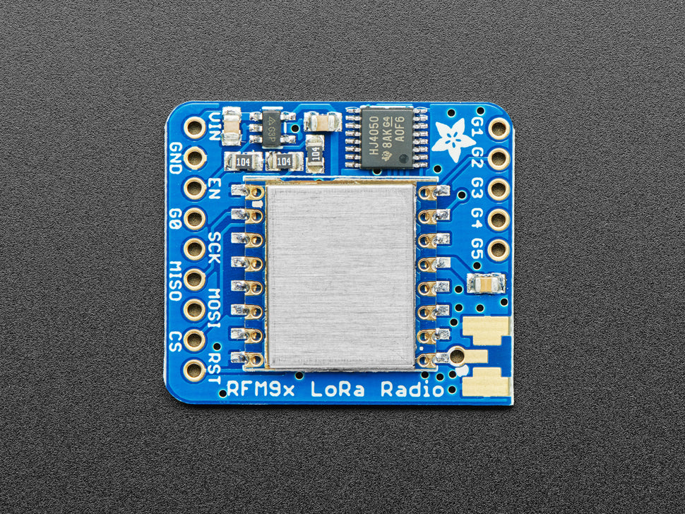 Adafruit RFM96W LoRa Radio Transceiver Breakout - 433 MHz - RadioFruit