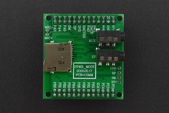 Evaluation Board for Audio & BLE/SPP Pass-through Module - Bluetooth 5.0