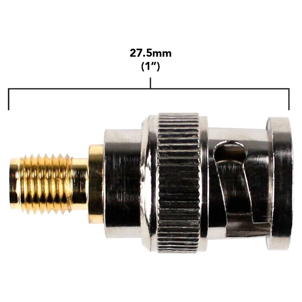 Atlas Scientific Male BNC to Female SMA connectors (5 Pack)