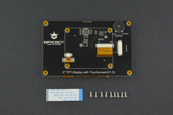 5'' 800x480 TFT Raspberry Pi DSI Touchscreen(Compatible with Raspberry Pi 3B/3B+/4B)